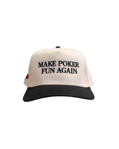 Black Make Poker Fun Again Hat