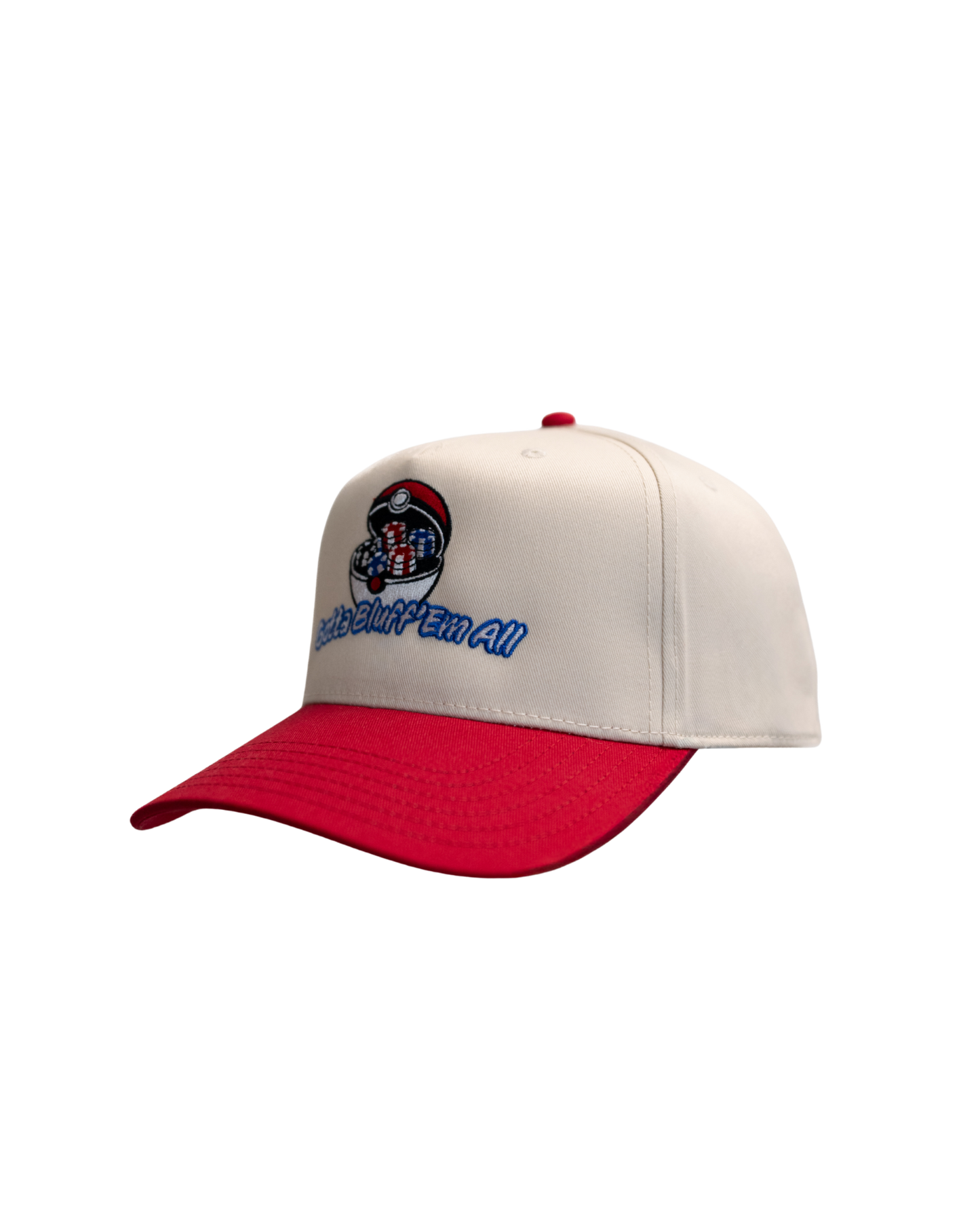 Red Gotta Bluff ‘Em All Hat