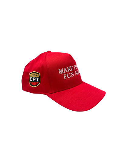 Red Make Poker Fun Again Hat