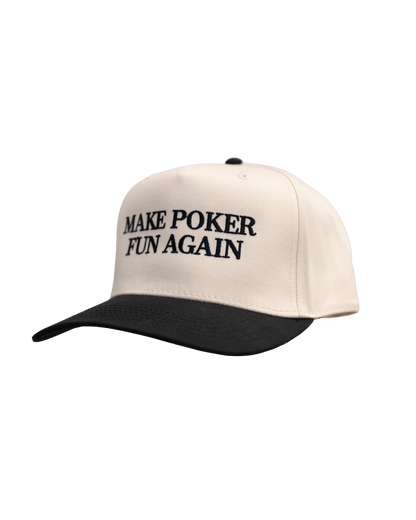 Black Make Poker Fun Again Hat