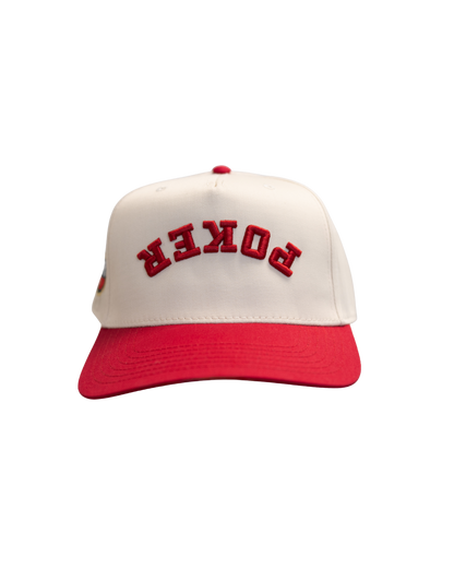 Red Poker Hat