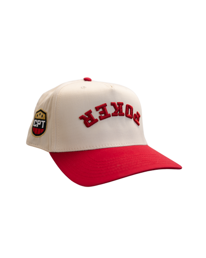 Red Poker Hat